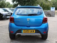 Used Dacia Sandero Comfort 90 HP (66 kW) 2019 Blue Hatchback