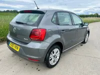 Used VW Polo SE 75 HP (55 kW) 2015 Grey Hatchback