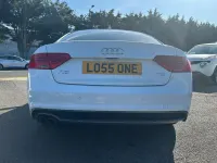 Used Audi A5 S-Line 177 HP (130 kW) 2014 White Coupe