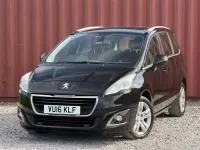 Second-hand Peugeot 5008 Active 120 CP (88 kW) 2016 Negru Monovolum