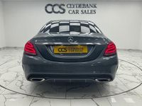 Used Mercedes C200 AMG line 184 HP (135 kW) 2017 Grey Sedan