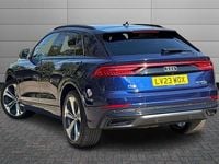 Used Audi Q8 Comfort 381 HP (280 kW) 2023 Navarra blue SUV