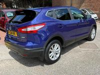 Used Nissan Qashqai Acenta Premium 2014 Blue SUV