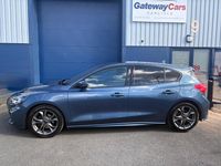 Used Ford Focus ST-Line 120 HP (88 kW) 2021 Blue Hatchback