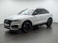 Used Audi Q3 Black Edition 180 HP (132 kW) 2018 White SUV