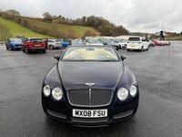Used Bentley Continental GT Convertible 560 HP (411 kW) 2008 Blue Cabriolet