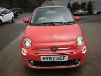 Usado Fiat 500C Lounge 69 CV (50 kW) 2017 Rosa Descapotable