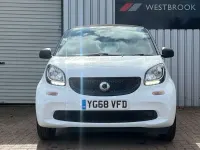 Begagnad Smart ForTwo Coupé Passion 71 HK (52 kW) 2018 Svart Sportkupé