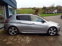 Used Peugeot 308 GT-line 129 HP (94 kW) 2019 Grey Hatchback