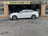 Used Audi A5 Sportback S-Line 190 HP (139 kW) 2019 White Hatchback
