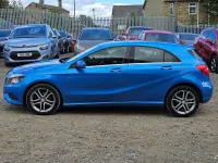 Used Mercedes A180 109 HP (80 kW) 2013 Blue Hatchback