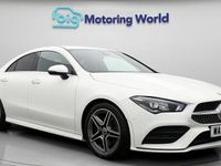 Used Mercedes CLA180 AMG line 136 HP (100 kW) 2022 White Sedan