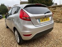 Used Ford Fiesta Titanium 94 HP (69 kW) 2012 Silver Hatchback