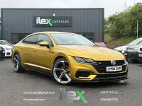 Used VW Arteon R-line 190 HP (139 kW) 2018 Yellow Hatchback