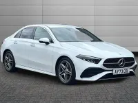 Used Mercedes A200 Executive 175 HP (128 kW) 2023 Digital white Sedan