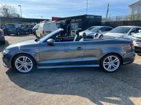 Used Audi A3 Cabriolet S-Line 147 HP (108 kW) 2017 Grey Cabriolet