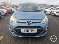 Used Hyundai i10 Edition 66 HP (48 kW) 2016 Blue Hatchback