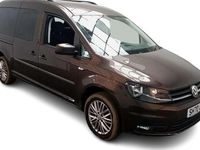 Used VW Caddy Maxi Life Life 102 HP (75 kW) 2020 Brown MPV