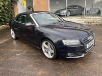 Used Audi A5 Cabriolet S-Line 2011 Blue Cabriolet