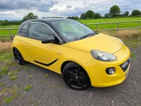 Used Vauxhall Adam Slam 100 HP (73 kW) 2013 Yellow Hatchback