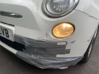 Begagnad Fiat 500 Lounge 69 HK (50 kW) 2012 Vit Halvkombi