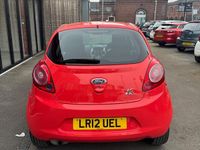 Used Ford Ka Zetec 69 HP (50 kW) 2012 Red Hatchback