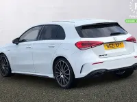 Used Mercedes A200 Exclusive 150 HP (110 kW) 2020 White Hatchback