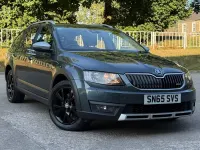 Used Skoda Octavia Scout 4x4 184 HP (135 kW) 2015 Grey Estate