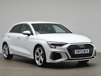 Used Audi A3 S-Line 150 HP (110 kW) 2024 White Hatchback