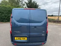 Used Ford Transit Custom Limited 130 HP (95 kW) 2018 Blue Van