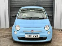 Used Fiat 500 Pop 69 HP (50 kW) 2013 Blue Hatchback