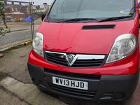 Used Vauxhall Vivaro 90 HP (66 kW) 2013 Red MPV