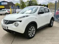 Used Nissan Juke N-TEC 110 HP (80 kW) 2014 White SUV