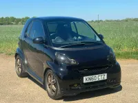 Begagnad Smart ForTwo Coupé Brabus Xclusive 2010 Svart Sportkupé