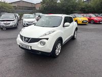 Used Nissan Juke Acenta 110 HP (80 kW) 2013 White SUV