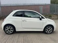 Used Fiat 500C S 69 HP (50 kW) 2013 White Cabriolet