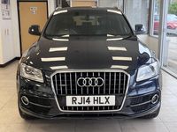 Used Audi Q5 S-line plus 190 HP (139 kW) 2014 Blue SUV