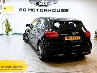 Used Mercedes A160 AMG line 102 HP (75 kW) 2017 Black Hatchback