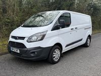 Used Ford Transit Custom 125 HP (91 kW) 2015 White Van