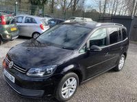 Used VW Touran SE 105 HP (77 kW) 2014 Black MPV