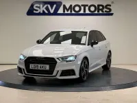 Used Audi S3 Sportback Black Edition 300 HP (220 kW) 2019 White Hatchback