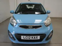 Used Kia Picanto 84 HP (61 kW) 2012 Blue Hatchback