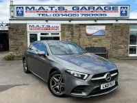 Used Mercedes A250 AMG line 214 HP (157 kW) 2021 Grey Hatchback