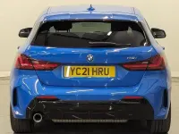Used BMW 118 M Sport 136 HP (100 kW) 2021 Blue Hatchback