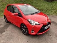 Used Toyota Yaris 2018 Red Hatchback