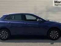 Used VW Polo Life 95 HP (69 kW) 2022 Purple Hatchback