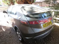 Used Honda Civic SE 140 HP (102 kW) 2008 Sahara gold Hatchback