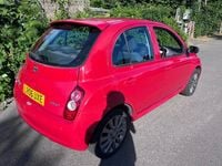 Used Nissan Micra 79 HP (58 kW) 2006 Red Hatchback