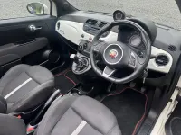 Used Abarth 500C 2013 White Cabriolet
