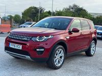 Used Land Rover Discovery Sport HSE 2016 Red SUV